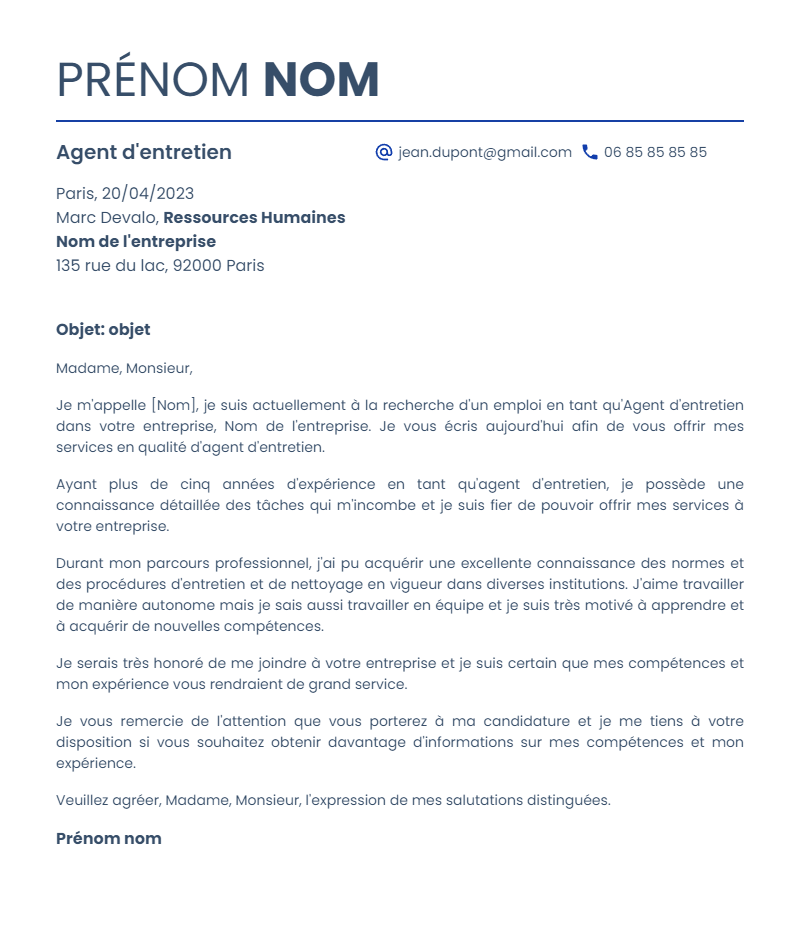 exemple et conseils pour rédiger une lettre de motivation efficace lors d'une reconversion professionnelle, afin de valoriser votre parcours et convaincre les recruteurs.